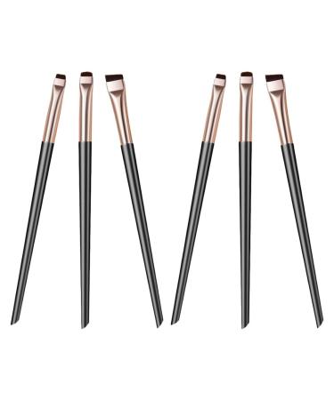 PLAFOPE 6pcs Eye Shadow Brush Makeup Brush Eyeliner Brush Eye Precision Brush Makeup Tools Eyes