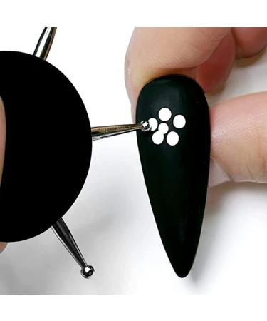 JLEivvi Nail Dotting Tool - UV Gel Painting Nail Art Disc Tool for Salon Manicure & Clay Sculpting - Buy Online on SooperMarket.com