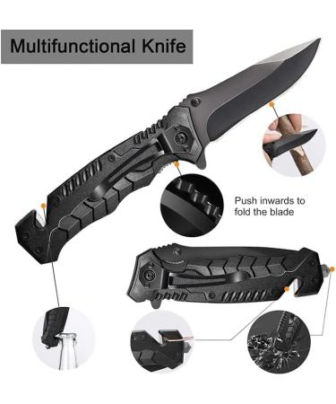 ISOP Emergency Survival Kit | Essential Survival Gear for Camping Hiking & Outdoor Adventures | Complete Emergency Tools Set - Buy Online on SooperMarket.com