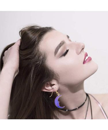 24-Piece Assorted Gold Plated Celestial Cat Charms for DIY Jewelry Making - Purple Enamel Earrings Necklace Bracelet Crafting (M582) - Buy Online on SooperMarket.com