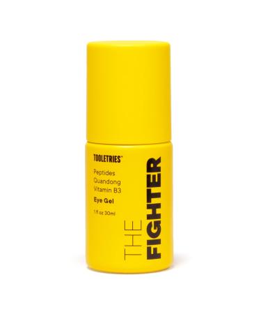 Tooletries - The Fighter - Eye Gel for Men - Anti-Aging & Antioxidant Formula for Firm & Hydrated Skin - Reduces Lines  Wrinkles  Redness  & Dark Circles - Made In Australia - 1fl oz