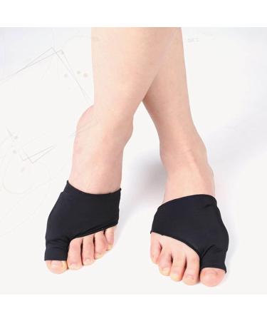 Bunion Corrector Sleeve & Toe Separator Brace Socks for Women - Black (S 35-39yd) | Breathable & Stretchy Design - Buy Online on SooperMarket.com