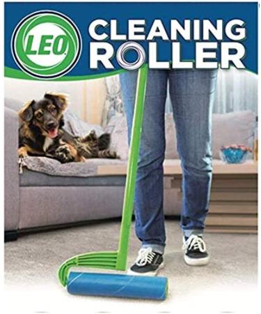 Leo Cleaning Lint Roller Refills - 6 Packs, 300 Sheets for Pet Hair Removal | Fits Most Large Rollers | Ideal for Dog and Cat Hair | Mega 10 in Wide Rollers - Buy Online on SooperMarket.com