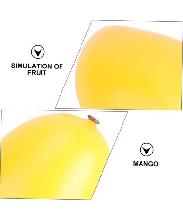 ABOOFAN 9 Pcs Fruit Photography Props Models Fruit Toys Fruit Model Decor for Kitchen Creative Toys Creative Playthings Simulated Fruit Mango Decorations - Buy Online on SooperMarket.com