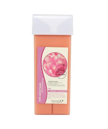 Deproxy wax 12 flavors 100g professional depilatory wax Wax cream Face armpit and body hair removal (rose) 1 piece (1 Pack)