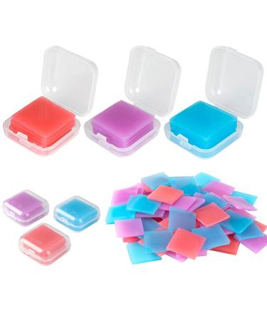 Diamond Painting Glue Clay  90PCS Embroidery Cross Stitch Drilling Mud Painting Wax Organizer Box Glue Clay Wax Tool Set Cross-Stitch Painting Set Tool for Diamond Painting Accessories(3 Colors)