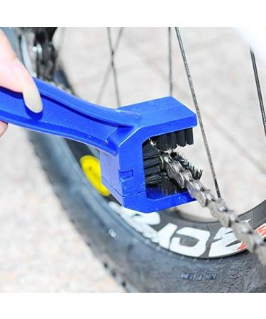 SBYURE Bike/Motorcycle Chain Washer Cleaner Brush Tool - 3 PCS (Blue, Red, Black) - Buy Online on SooperMarket.com
