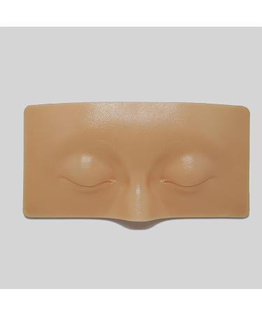 3D Makeup Practice Face Board Makeup Artist Board Reusable Silicone Full Face Practice Eyelash Eye Shadow for Beginners Girl's Gift - Buy Online on SooperMarket.com