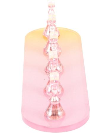 minkissy Creative Nail Stands 3 Sets Nail Practice Holder Beauty Nail Holders Acrylic Trays for Display Training Nail Racks Nail Holder Nail Decor Exercise Rack Plastic and Silver - Buy Online on SooperMarket.com