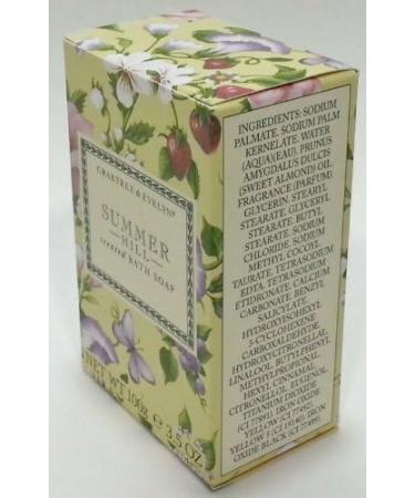Crabtree & Evelyn - Summer Hill Scented Bath Soap | 100g - Buy Online on SooperMarket.com