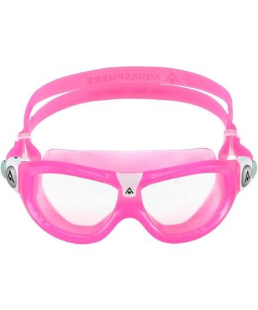 Aquasphere Seal Kid Swimming Goggles for Children | UV Protection Leak-Free Design Silicone Seal - Rosa Clear Lens - Buy Online on SooperMarket.com