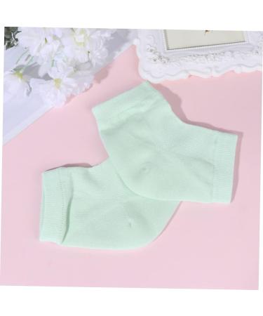 minkissy 2 Pairs Breathable Socks Silicone Gel Mens Gel Foot Socks Silicone Foot Soft Socks Moisturizing Gel Socks Heel Anti-Crack Socks Socks Ripstop Socks High Heel Absorb Sweat - Buy Online on SooperMarket.com