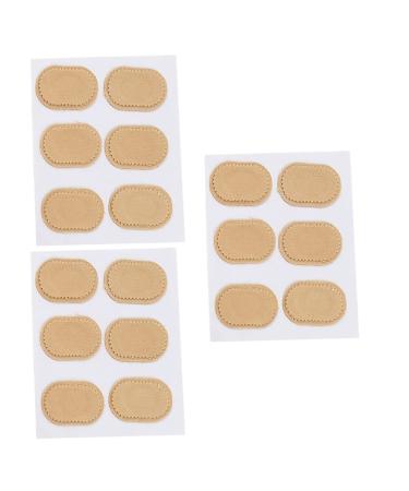 HEALLILY 3 Sheets Corn Removers for Feet Toes Cotton Corn Cushion Pads Self Adhesive Corn Protectors Breathable Foot Care Stickers Blister Bandages