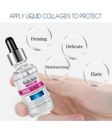Kojic Acid Serum for Skin Clarifying Complexion Revitalization Fade Cream Anti Wrinkle Fine Lines Dark Spot Corrector Nourishing Firming Daily Skin Care Serum Plumping Anti-Aging Hydrating 1.05OZ - Buy Online on SooperMarket.com
