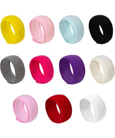kawehiop Adjustable And Flexible Women Adjustable SPA Facial Headband Color Available Premium Cotton Headbands For Face Washing Rose Red - Buy Online on SooperMarket.com