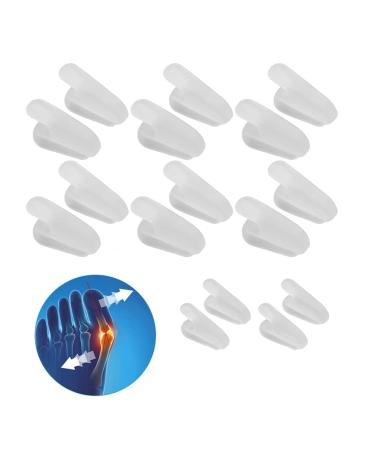 Toe Separators 8-Pack | Gel Spreader & Spacers for Hammer Toe Relief | Smooth Iron Big Toe Alignment Comfortable Correction - Buy Online on SooperMarket.com