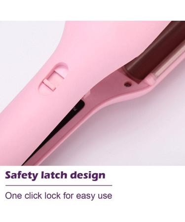 Rommantic French Egg Roll Curling Iron Egg Roll Hair Waving Iron Hair Curler Styling Tools Crimper Hair Iron Hair Waving Curling Wand US Purple - Buy Online on SooperMarket.com