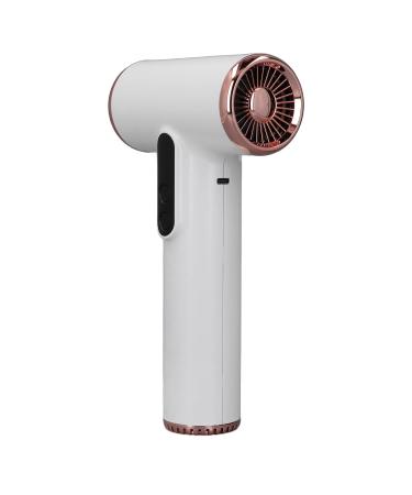 Cordless Hair Dryer 200W Rechargeable Blow Dryer Portable Travel Care Hair Dryer with Nozzle for Women Kids Wind Speed Adjustment Suitbale for All Hair Types (US)