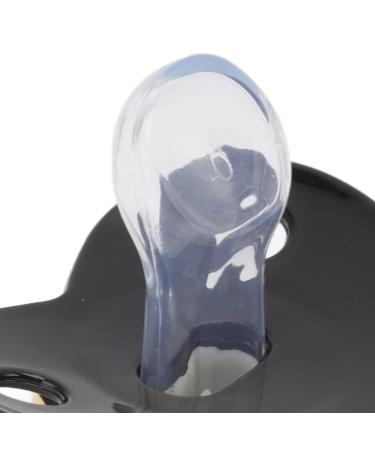 Buy Black Rhinestone Baby Pacifier | Safe Closed Loop Design for 6-18 Months | Jaw Development - Buy Online on SooperMarket.com
