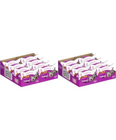 Whiskas healthy fur cat snack for skin and fur health 8x50g (16 packs) - Different product packaging available Functional snacks healthy fur 8x50g (pack with 2)