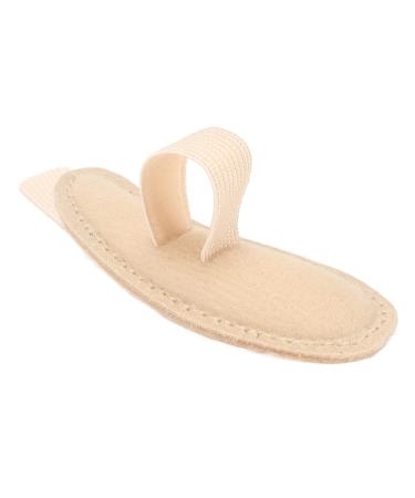 Toe Crest Cushion Perfect Fit Pressure Relief Toe Buttress Pad Soft for Home(Right Foot)