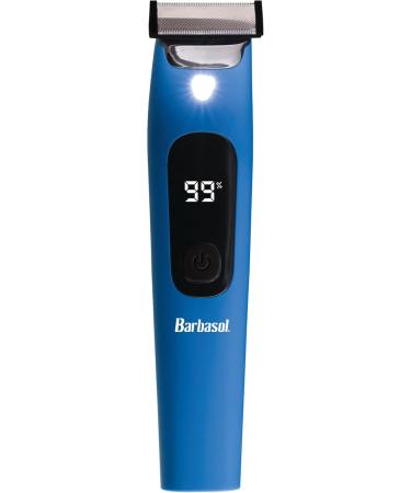 Barbasol Hybrid Face & Body Shaver - Rechargeable Wet/Dry 2 Hour Run Time LED Screen Stainless Steel - Buy Online on SooperMarket.com