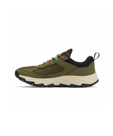 Columbia Men's Hatana Breathe Hiking Shoe 8 Nori, Gold Amber