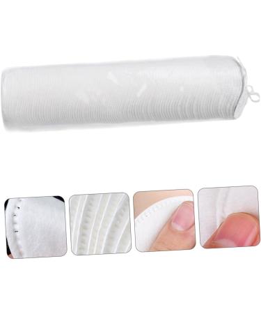 Angoily Reusable Cotton Face Cleaning Pads - Round Exfoliating Makeup Remover Puffs | Eco-Friendly Pure Cotton Wipes for Women - Buy Online on SooperMarket.com