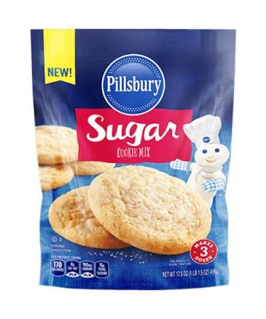 Pillsbury Funfetti Sugar Cookie Mix 16-Ounce (Pack of 6) 1.09 Pound (Pack of 6) Sugar Cookie