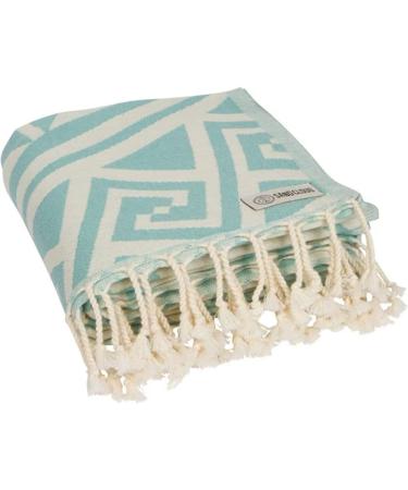 Sand Cloud Large Turkish Beach Towel - Sand Free - 100% Organic Turkish Cotton Yarn - Quick Dry Towel for Beach  Picnic Blanket or Throw - As Seen on Shark Tank - Mandala (Mint) Mandala (Mint) Regular - Buy Online on SooperMarket.com