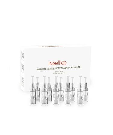 Derma Pen Microneedling Dermapen 36 Pins  10 Pcs Replacement Cartridges Screw Thread Slot Disposable Parts for Microneedle Pen
