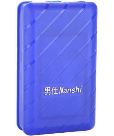 Demeras Razor Straight 11x7x3 - Manual Men's Beard Razor with Double Blade & Case | International Shipping Available - Buy Online on SooperMarket.com