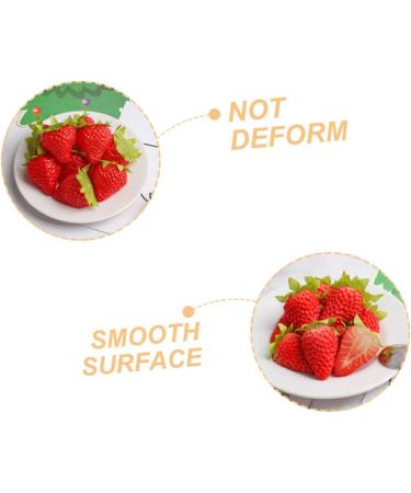 Alipis Fruit Decor 40 Pcs Artificial Strawberry Fruit Home Decor Strawberries Fake Strawberry Lifelike Strawberry Cute Strawberry Stuff Strawberry Birthday Decorations Pvc Props Window As Shownx4pcs 4.00X3.00X3.00CMx4pcs - Buy Online on SooperMarket.com
