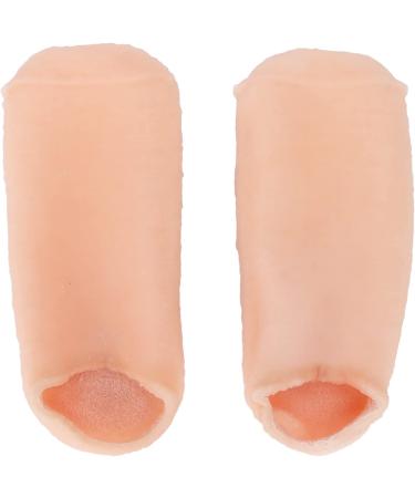 Moisturizing Gel Socks for Women | 2-Pack Spa Socks to Repair Dry Cracked Heels | Reusable Lotion Socks | At-Home Foot Care (Orange) - Buy Online on SooperMarket.com