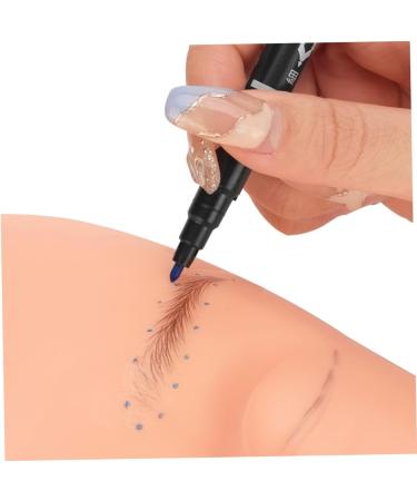 NOLITOY Portable Eyebrow Liner 40 pcs Brow Fine Marking Oil Eyebrow Eye Markers Embroidered Tools Professional - Buy Online on SooperMarket.com