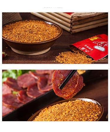 Sichuan Liupo Red Chili Powder/Flakes Hot Pot Dipping Sauce BBQ Spice (10g x 10) | Authentic Sichuan Ingredients - Buy Online on SooperMarket.com