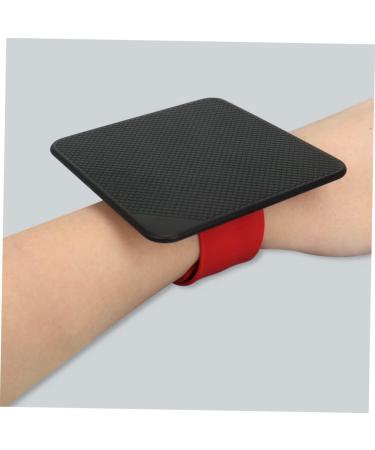 Angoily Hair Dyeing Board Pat Belt Magnetic Tool Hair Color Slap Bracelet Professional Balayage Board Hair Color Tool Hair Styling Supply Dying Paddle Care Dye Cream Red Plastic - Buy Online on SooperMarket.com