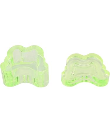 Nail Art Dish Transparency Fashionable Nail Wash Cup Multifunctional with Lid for Beauty Salon (Translucent Green) - Buy Online on SooperMarket.com