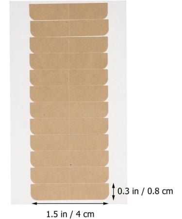 FOMIYES 6 Sheets Double-sided Tape Hair Bands Toupee Double Sided Tape Hair Ribbon Hair Extensions Tape Scalp Tape Extension Tape Double Sided Tape for Extensions Wig Suite Adhesive - Buy Online on SooperMarket.com