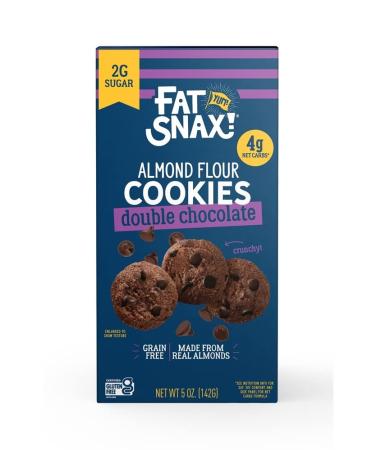 Fat Snax Mini Cookies Double Chocolate 5 oz (141.7 g)