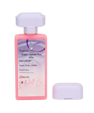 Roll up the wax 150g depilation wax rehabilitation wax depilation soft wax roll cartridge for legs poor armpits bikini area (pink)