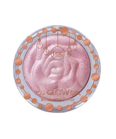 J.CAT BEAUTY Bella Rose Baked Highlighter - You Glow Girl - Buy Online on SooperMarket.com