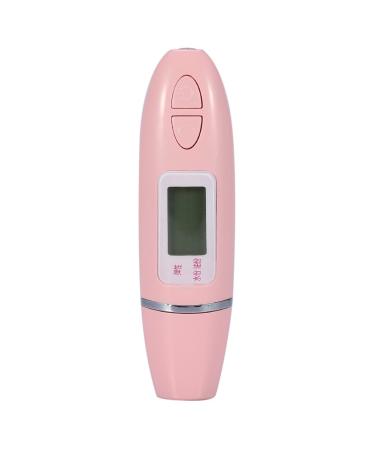 Digital LCD Display Skin Sensor Tester Facial Moisture Water Oil Analyzer (Roseate)