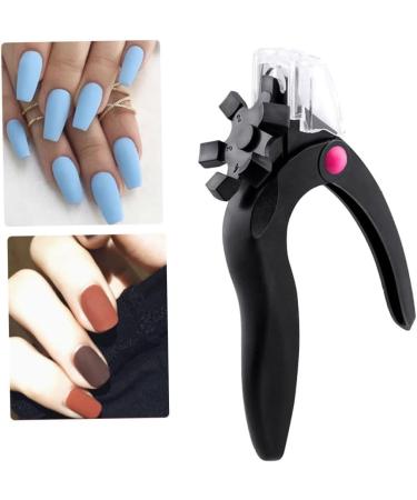Acrylic Nail Clipper Nail Art Scissors U-Shaped Nail Scissors Nail Edge Trimmers False Nail Tip Scissors Black - Buy Online on SooperMarket.com