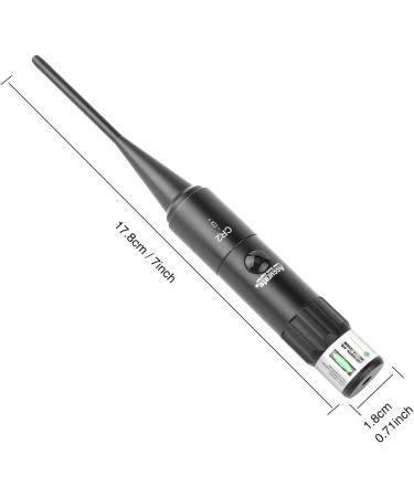 EZshoot Bore Sight Kit - Green or Red Dot BoreSighter for .17 to .54 Caliber Rifles & Pistols - Buy Online on SooperMarket.com
