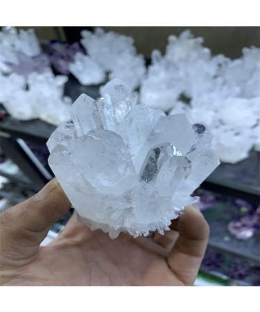 Room Decoration 1pcs Natural Crystal Cluster Raw Quartz White Stones Crystal Point Specimen Home Decoration Raw Crystals NaturalReiki Decoration (Size : 200-300g) - Buy Online on SooperMarket.com
