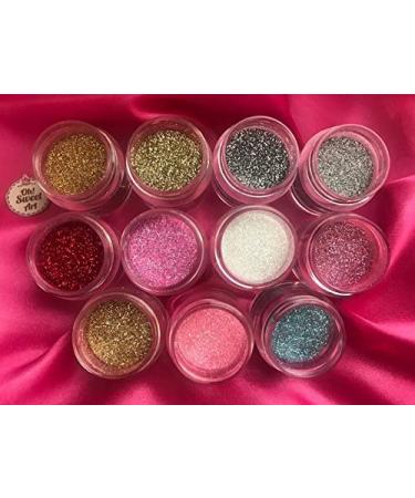 Multicolor Disco Cake Set - 5g Each (11 Colors) for Cake Decorating - Oh! Sweet Art - Buy Online on SooperMarket.com