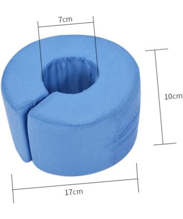 Healeved 2pcs Pad Sponge Mats for Floors Hand Sponge Pad Prone-head Floor Pillow Bedsore Mat Rest Bolster Mat Sponge Mattress Topper Foam Ankle Pillow Twin Pillow Baby Pillow Foot mediumx2pcs Bluex2pcs - Buy Online on SooperMarket.com