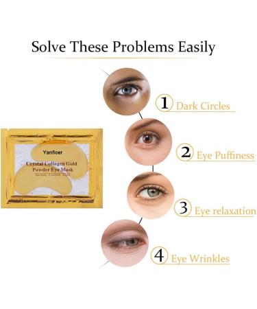 Shop Anti-Aging Eye Pads & Masks - Hyaluronic Eye Care for Dark Circles Puffiness & Moisture - 20 Pairs - International Shipping Available - Buy Online on SooperMarket.com