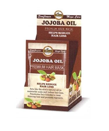 Difeel Premium Deep Conditioning Hair Mask - Jojoba Oil 1.75 ounce (3-Pack)